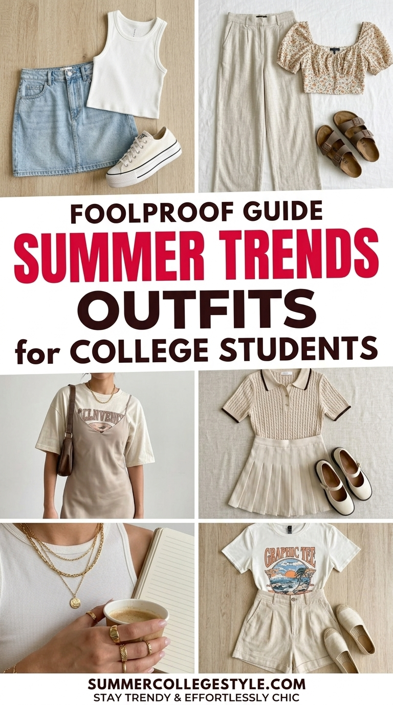 5 Effortless Summer Outfits That Fit Your Student Budget (No Compromises!)