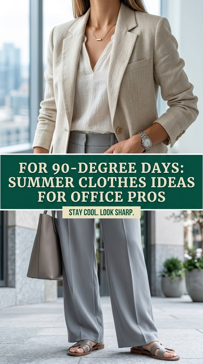 Beat The Heat While Looking Polished: Your Summer Office Style Guide