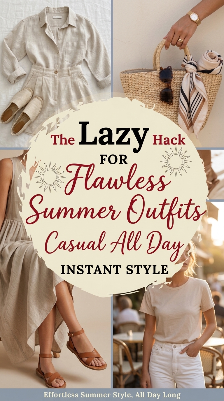 Look Cool & Stay Comfy: Effortless Summer Outfits for City Errands