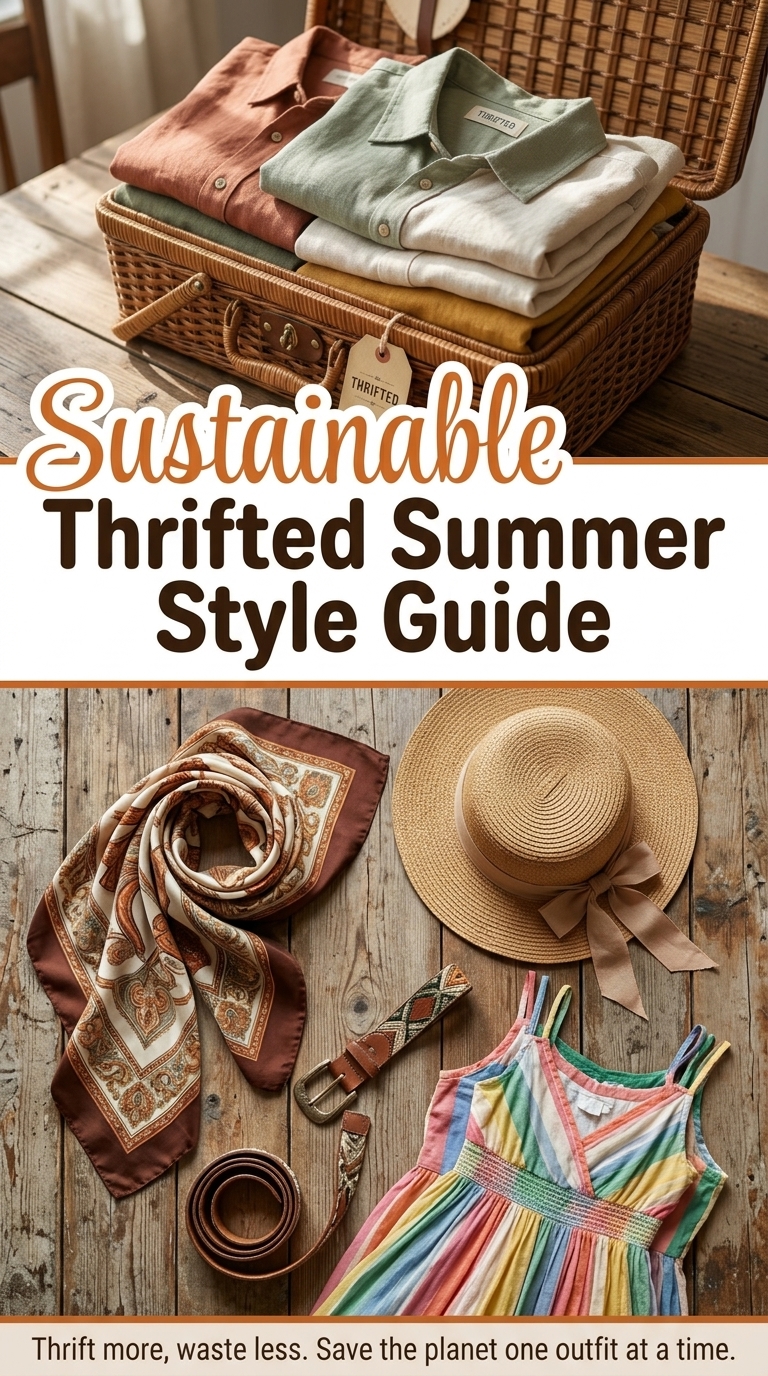 Thrifted Summer Outfits That Look Chic and Feel Good