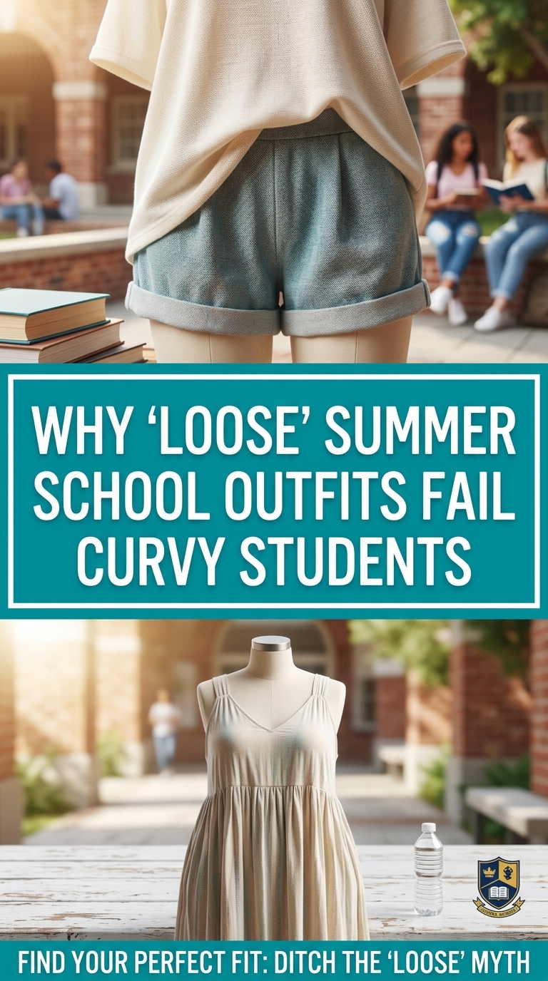 Staying Cool and Covered: Summer School Outfits for the Curvy Student